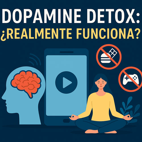 🧠 El Dopamine Detox te invita a desconectarte de los estímulos excesivos para reconectar con tu bienestar mental y emocional.