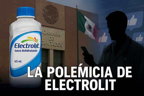 La polémica de Electrolit: médicos, redes sociales y decisiones políticas en torno a una bebida que dividió a la opinión pública en México.